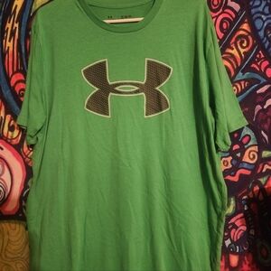 Under Armour Green Short Sleeve Tee Vibrant Performance